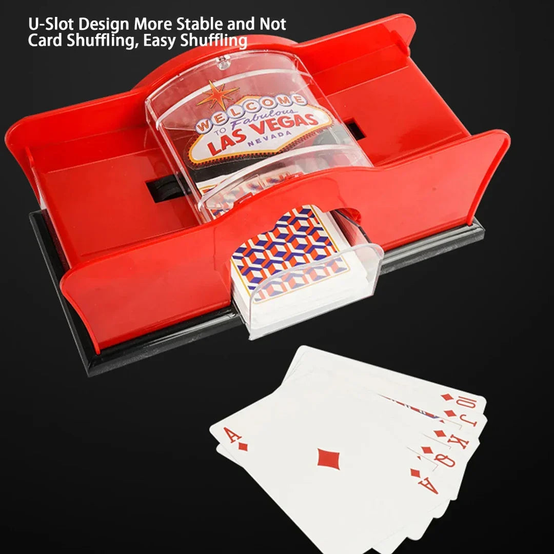 Automatic Card Shuffle for Perfect Games