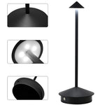 Elegante Carlyn Arrow LED Tischlampe
