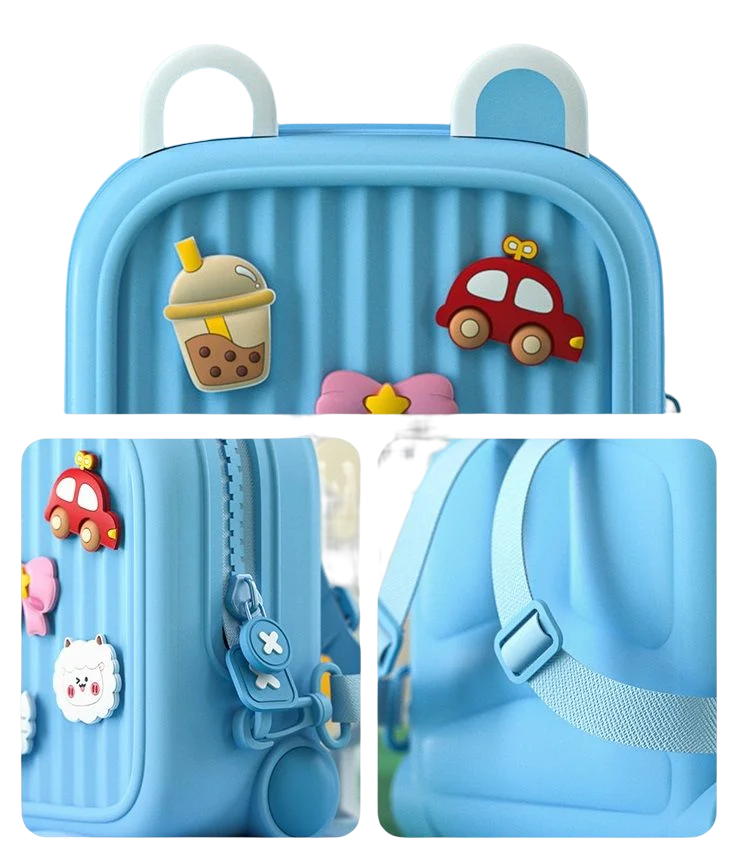 Abenteuerlicher Cartoon-Rucksack - Der perfekte Begleiter für Kinder