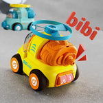 Toy car with fast rotor action