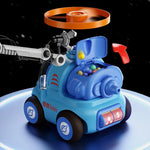 Toy car with fast rotor action