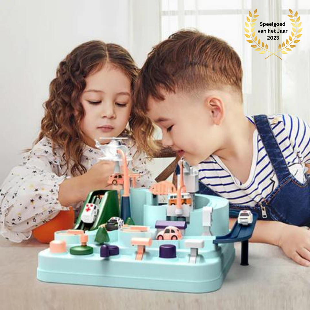 Carventure - Interaktives Autorennbahnspielzeug für Kinder