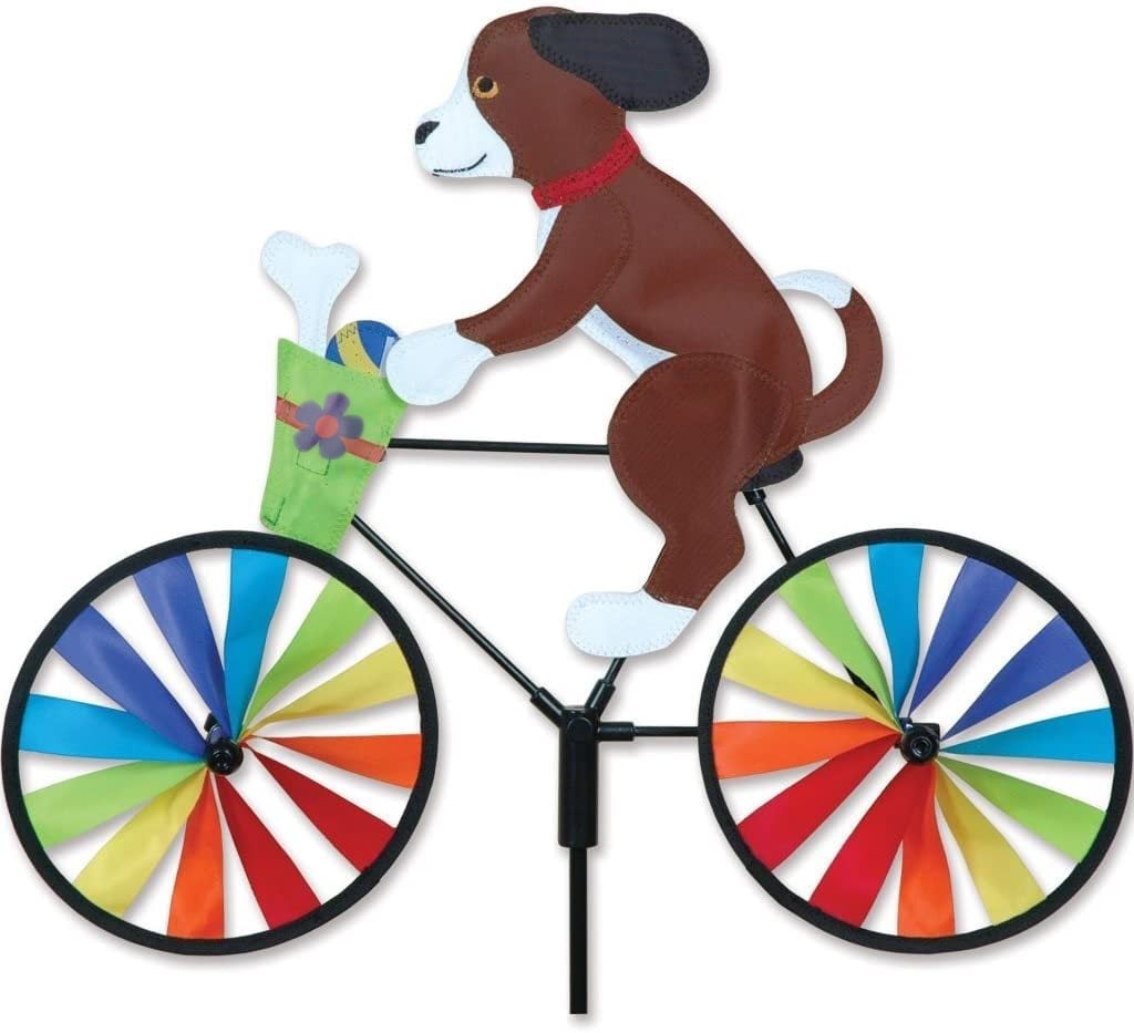 Katzenfahrrad Windspiel für den Garten