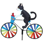 Katzenfahrrad Windspiel für den Garten