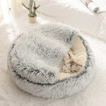 Luxuriöses Katzenplüschbett für ultimativen Komfort
