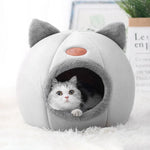 CatCave | Gemütliches Katzenbett für den Winter