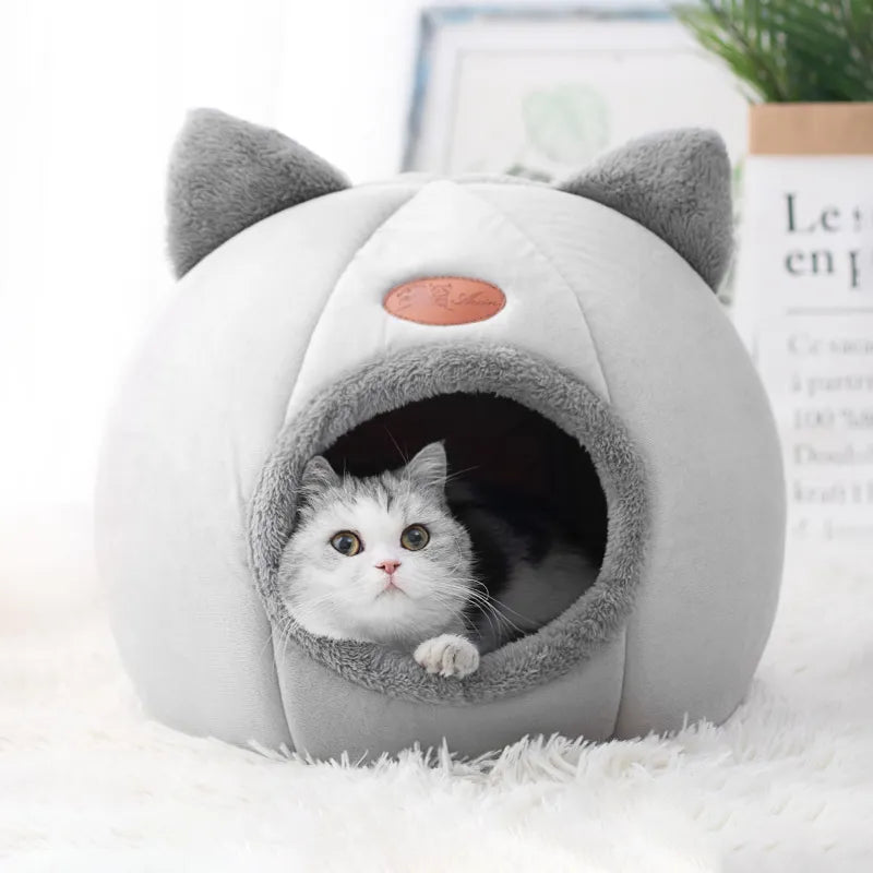 CatCave | Gemütliches Katzenbett für den Winter