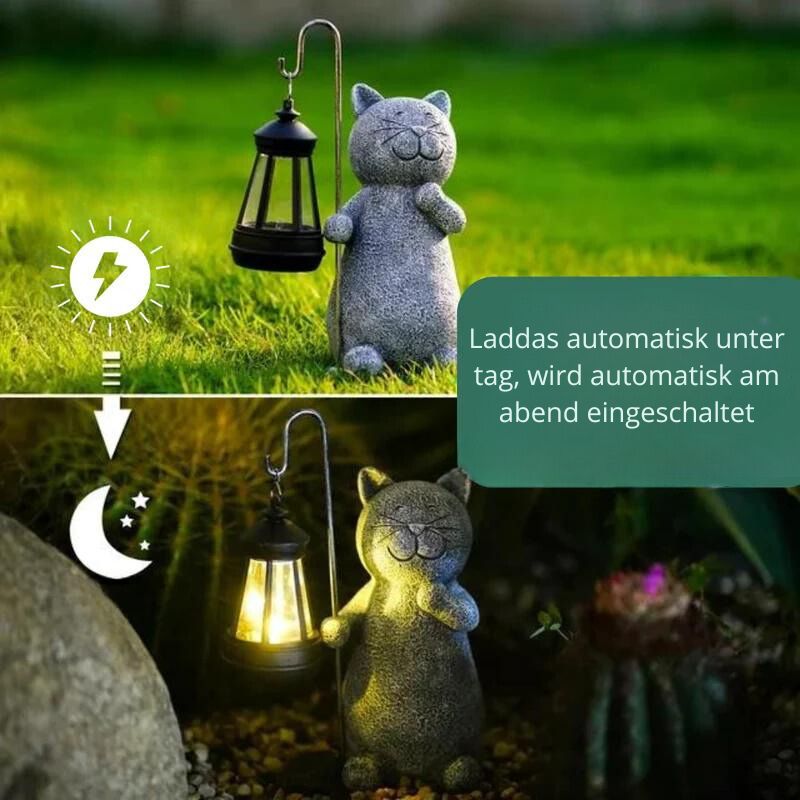 KatzeLeuchte - Solarbetriebene Gartenbeleuchtung