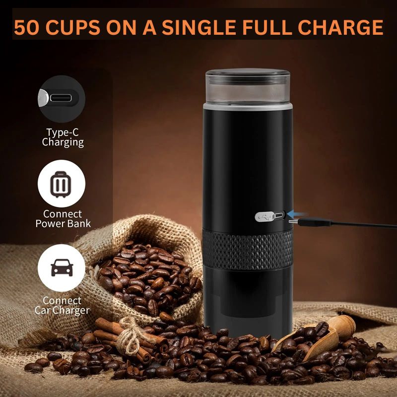 Portable 2-in-1 Coffee Maker for On the Go