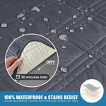 Schutzdecke für Sessel - Wasserabweisend und Schmutzresistent
