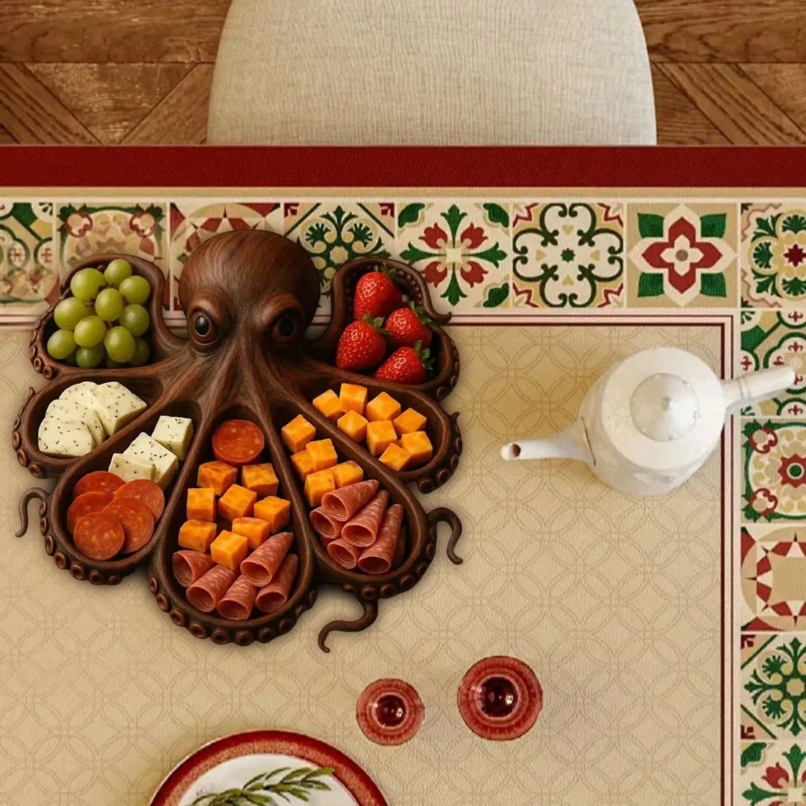 Creative Octopus-shaped Serving Platter – Add that Special Touch to Your Events