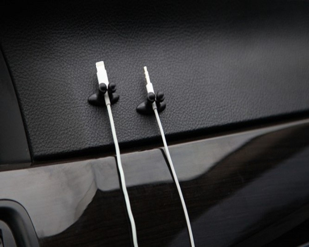 Cable Holders for Chargers (5 Pack) | Say Goodbye to Cable Clutter!