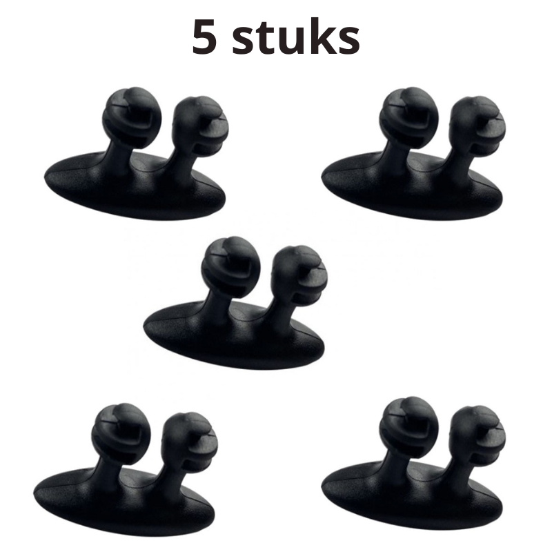 Cable Holders for Chargers (5 Pack) | Say Goodbye to Cable Clutter!
