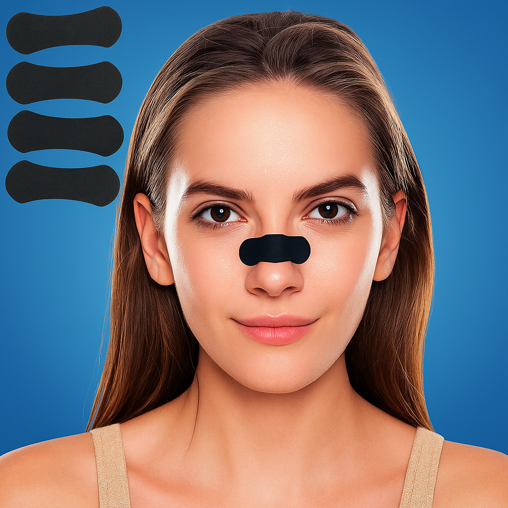 Nasal Strips for Snoring – Breathable Mesh for Restful Sleep