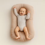 Orthopedic Baby Pillow – Flat Head Prevention – Memory Foam – Newborn Support