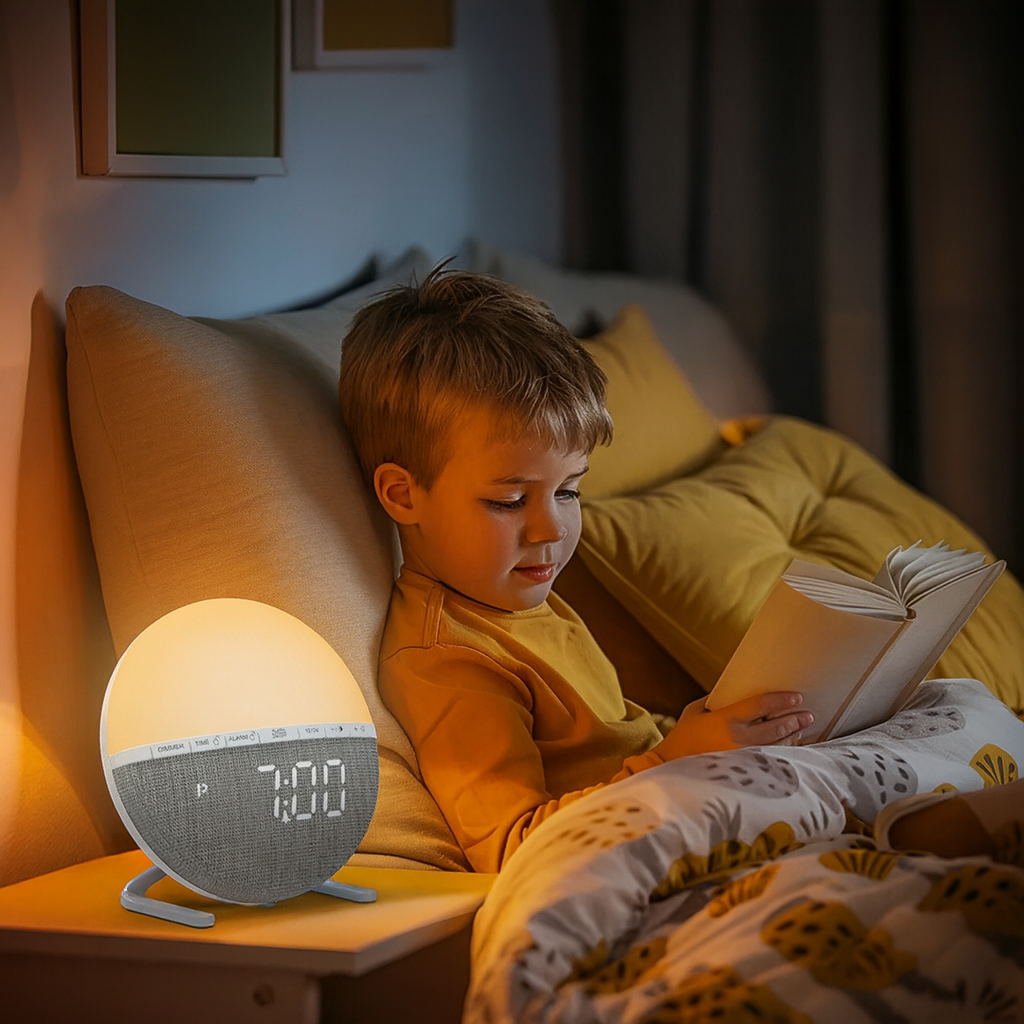 Natural Wake-up Light Experience with Adjustable Brightness