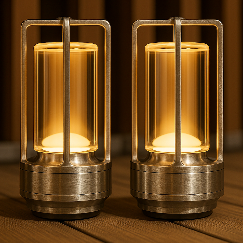 Rechargeable Crystal Lantern – Portable Mood Lighting for Indoors and Outdoors
