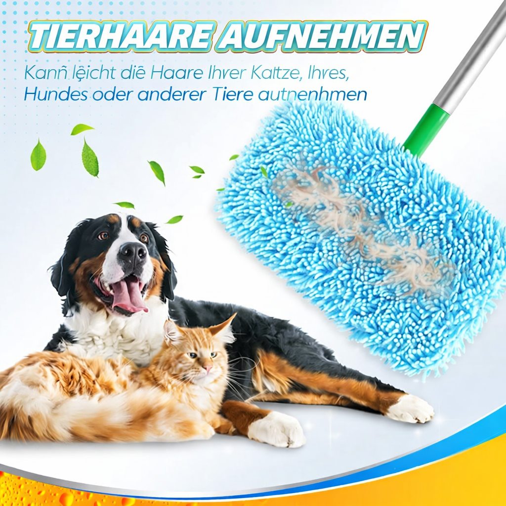 Wiederverwendbare Mikrofaser-Moppbezüge für müheloses Reinigen