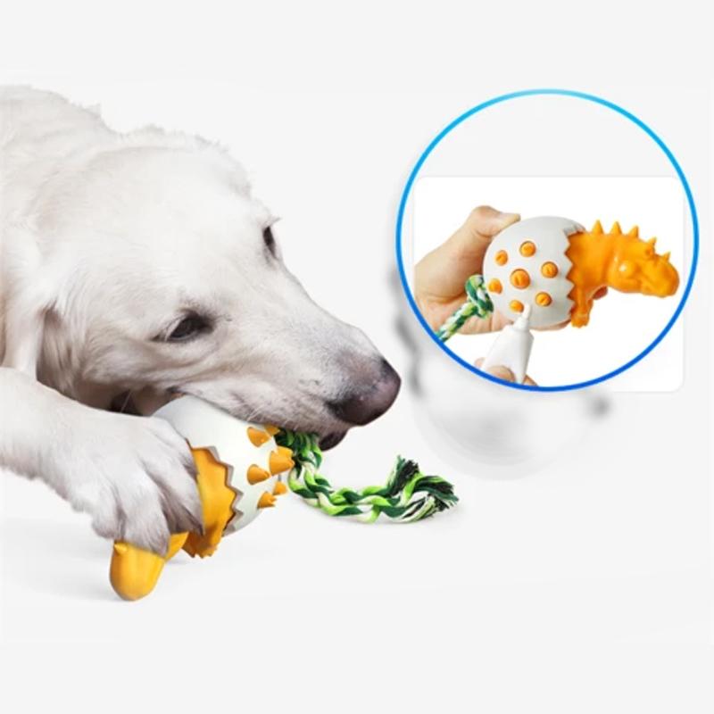 ChewDino | Dino-Ei Spielzeug für Hunde