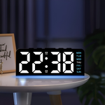 Elegante LED-Wecker im einzigartigen Design – USB-betrieben für modernes Wohnen