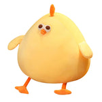 Large plush chicken for cuddling