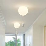 Wunderschöne Deckenlampe mit Bär und Ballon - CloudBear