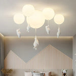 Wunderschöne Deckenlampe mit Bär und Ballon - CloudBear