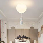 Wunderschöne Deckenlampe mit Bär und Ballon - CloudBear