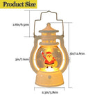 Christmas lantern for candles