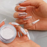 Shimmer Chrome Nail Powder – Salon Quality for Home