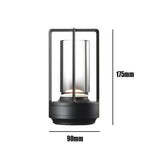 Stilvolle LED-Drahtlose Retro-Metall-Bar-Schreibtischlampe