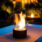Elegante Öllampe mit Offener Flamme - Lumora
