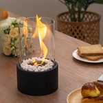 Elegante Öllampe mit Offener Flamme - Lumora