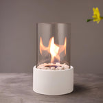 Elegante Öllampe mit Offener Flamme - Lumora