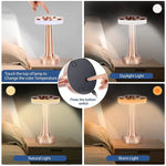 Elegante Kabellose LED Tischlampe - LumiCrest