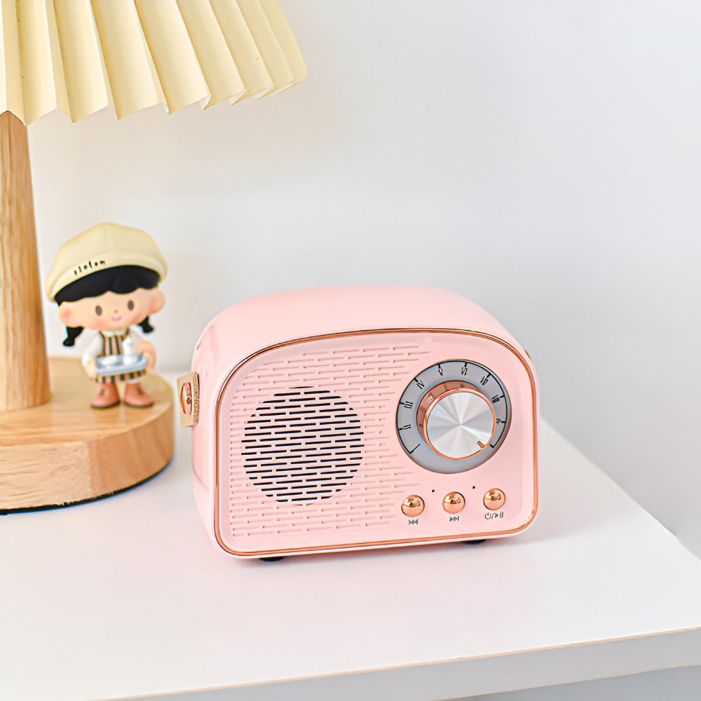 RetroSound | Stylish Bluetooth Speaker – Wireless Sound Experience in Vintage Design