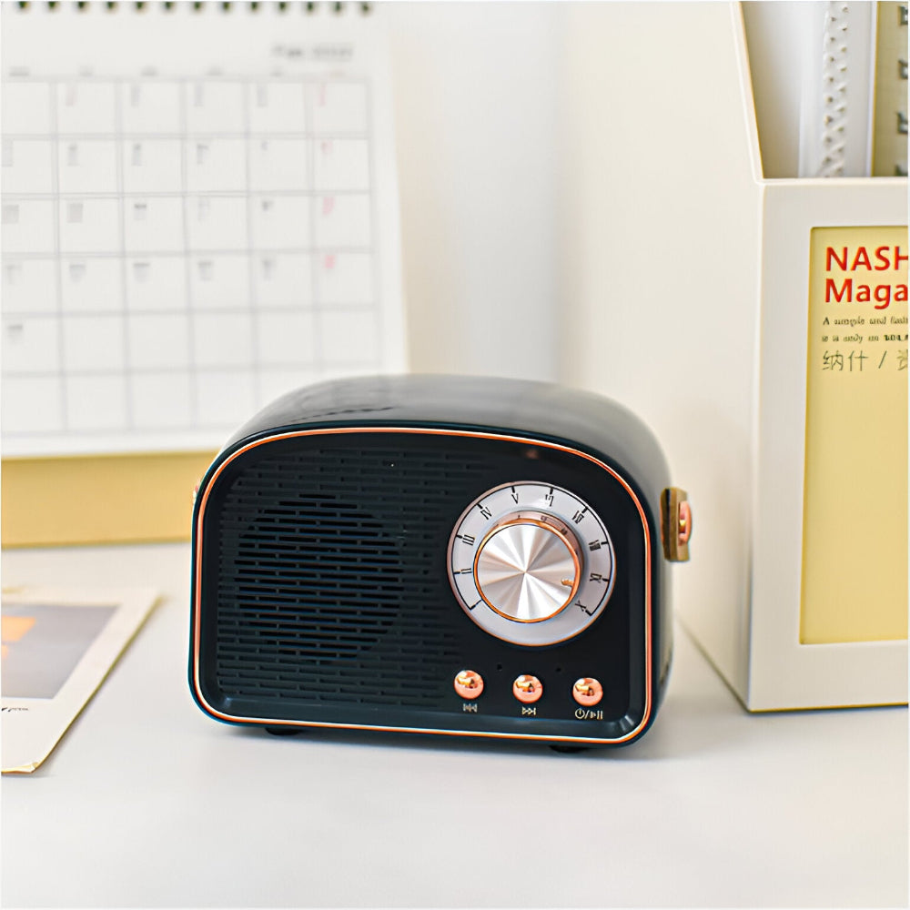 RetroSound | Stylish Bluetooth Speaker – Wireless Sound Experience in Vintage Design