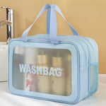 Transparent and Waterproof Cosmetic Bag