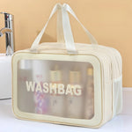Transparent and Waterproof Cosmetic Bag