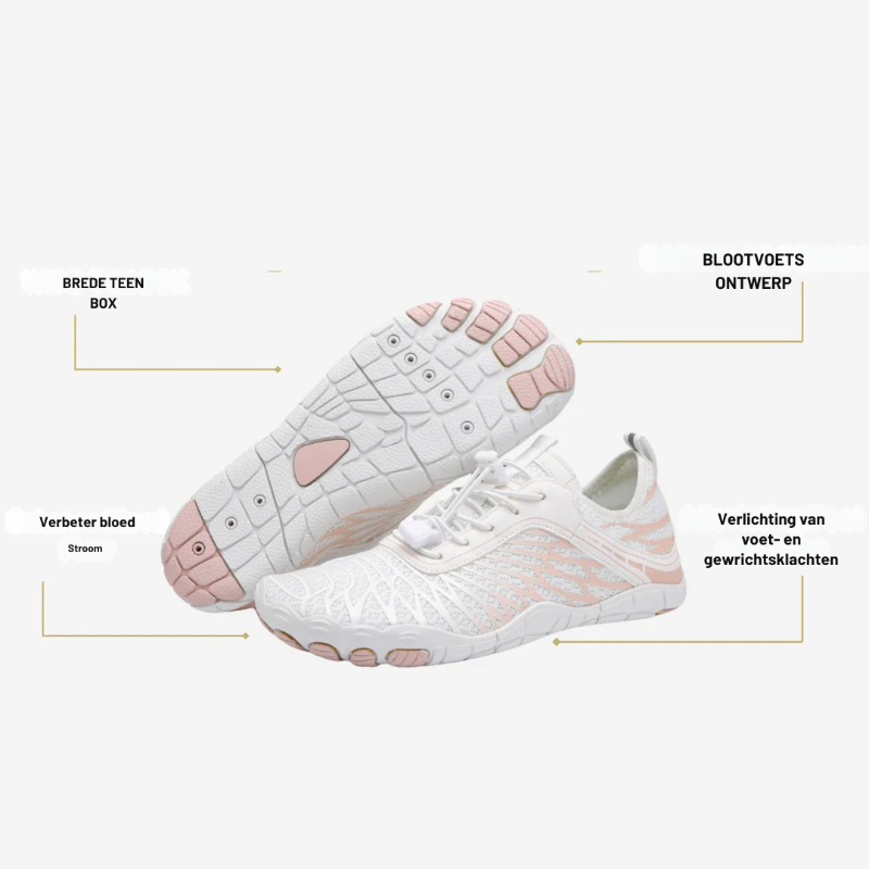 Clementine – Leichte und Bequeme Aqua Barfußschuhe für Damen