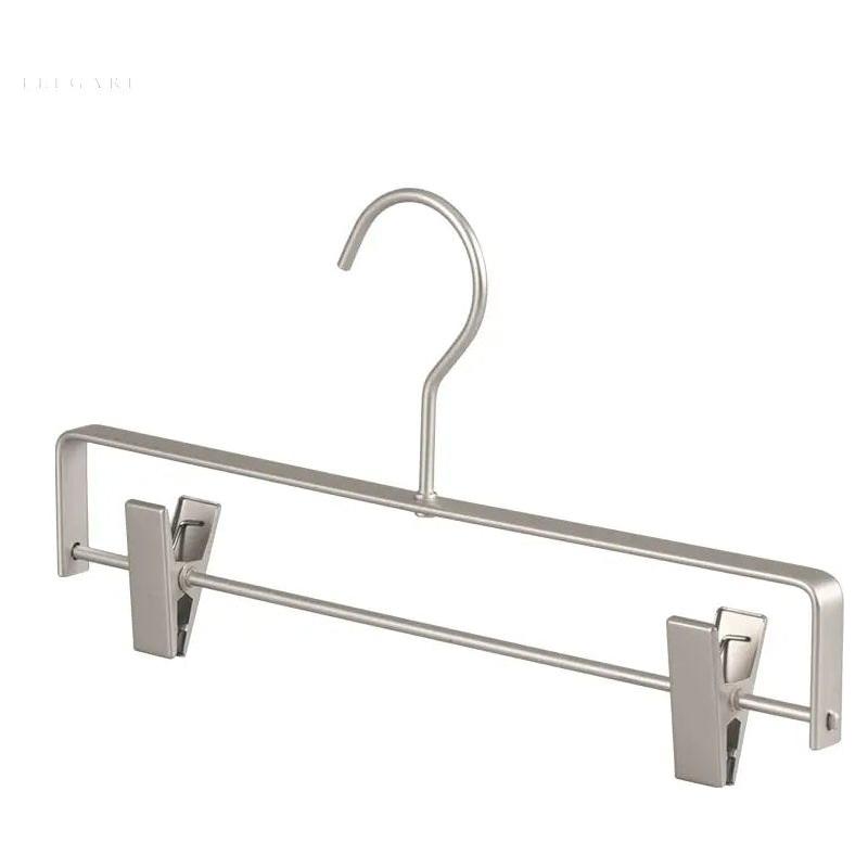 Elegant Matte Trouser Hangers (1+4 Pieces) – Clip System