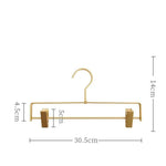 Elegante Rutschfeste Hosenbügel – Set mit 5 Stück