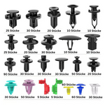 ClipMaster – 725 Pieces Car Retainer Clips and Fastener Removal Tools