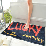 Colorful and soft non-slip mats for bathrooms and entryways