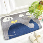 Colorful and soft non-slip mats for bathrooms and entryways