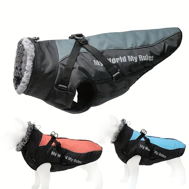 CloudTail | Insulated Dog Coat with Reflectors