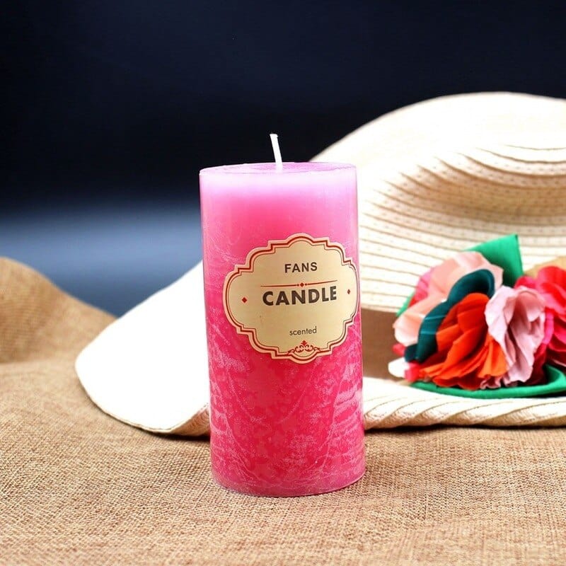 Colorful Scented Soy Wax Candles