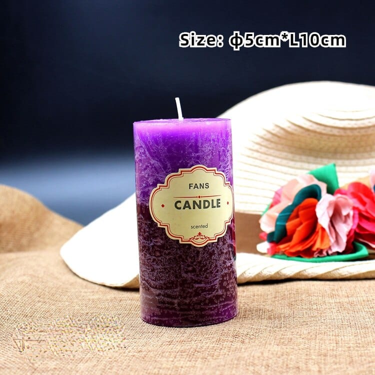 Colorful Scented Soy Wax Candles