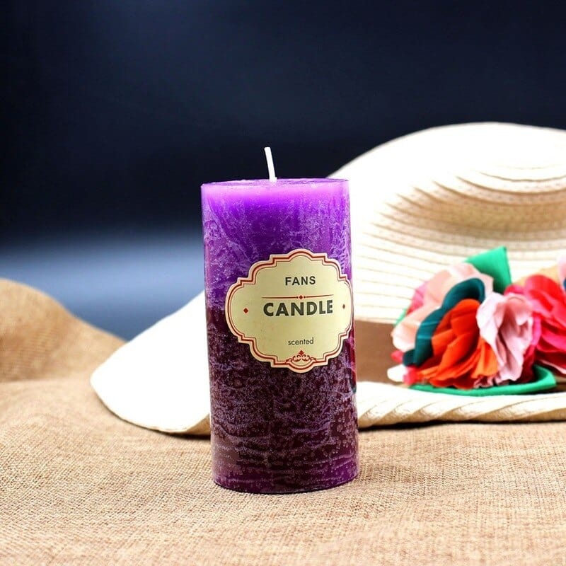 Colorful Scented Soy Wax Candles