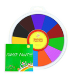 Colorful Adventures - Finger Painting Book for Kids. Creative and Educational.